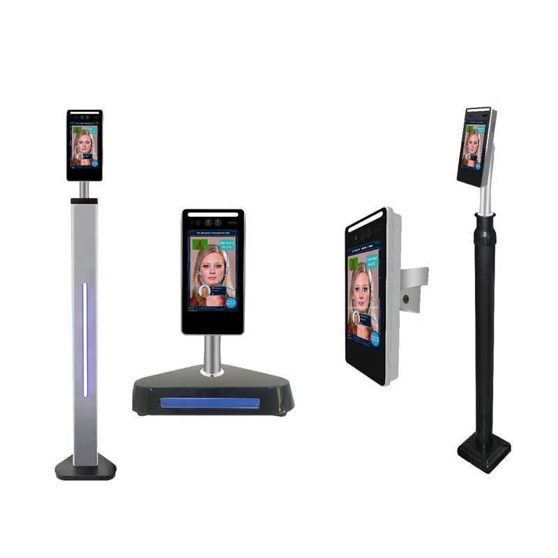 กล้องสแกนลายนิ้วมือ การ์ด RFID การจดจำคิวอาร์โค้ด ระบบบันทึกเวลาด้วยไบโอเมตริกซ์ ระบบควบคุมการเข้าออกด้วยการจดจำใบหน้า