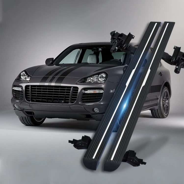 waterproof and rust-proof electric running board side power step  electric running board for porsche cayenne 2011-2021