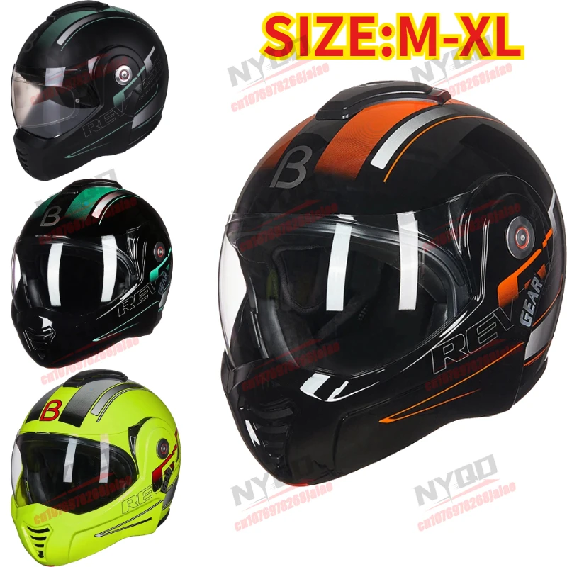 

BEON New Flip-up Motorcycle Helmet Modular Open Full Face Helmet, ECE Certified, Moto Casco Capacete Motocicleta Helmets