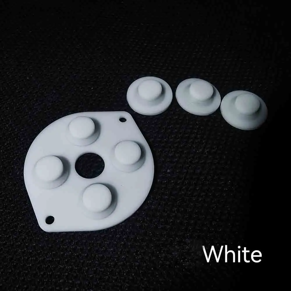 ใหม่ GG ปุ่ม Conductive ยางแผ่นสำหรับ SEGA Game Gear สำหรับ SEGA GG สูงหน้าจอ LCD Backlight ชุด