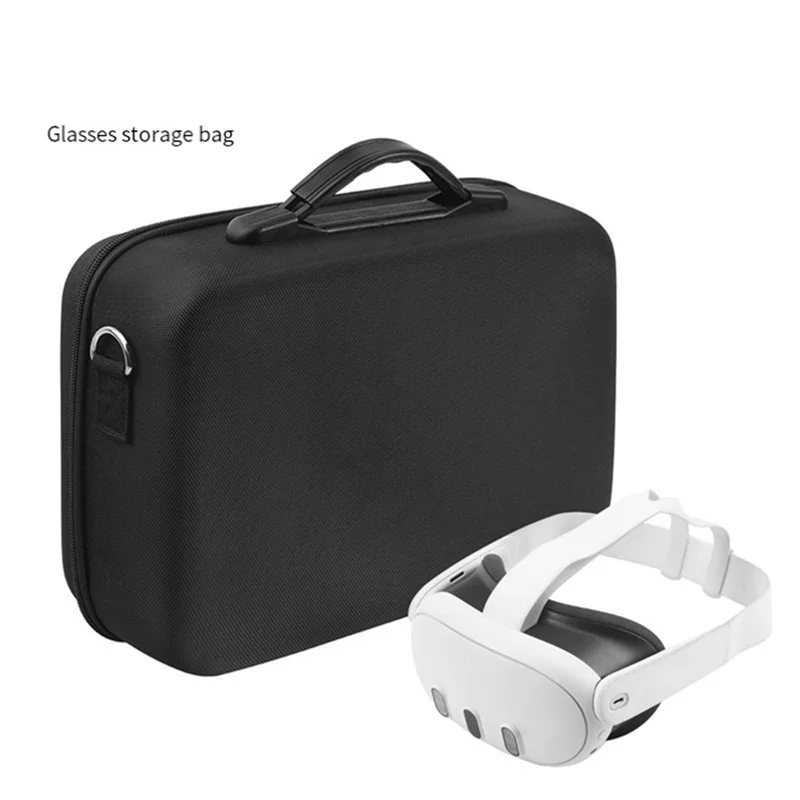 AEE7-Carrying Case For Meta Quest 3 For BOBOVR M3 PRO Elite Strap Protective Bag Hard Shell Case For Travel And Storage