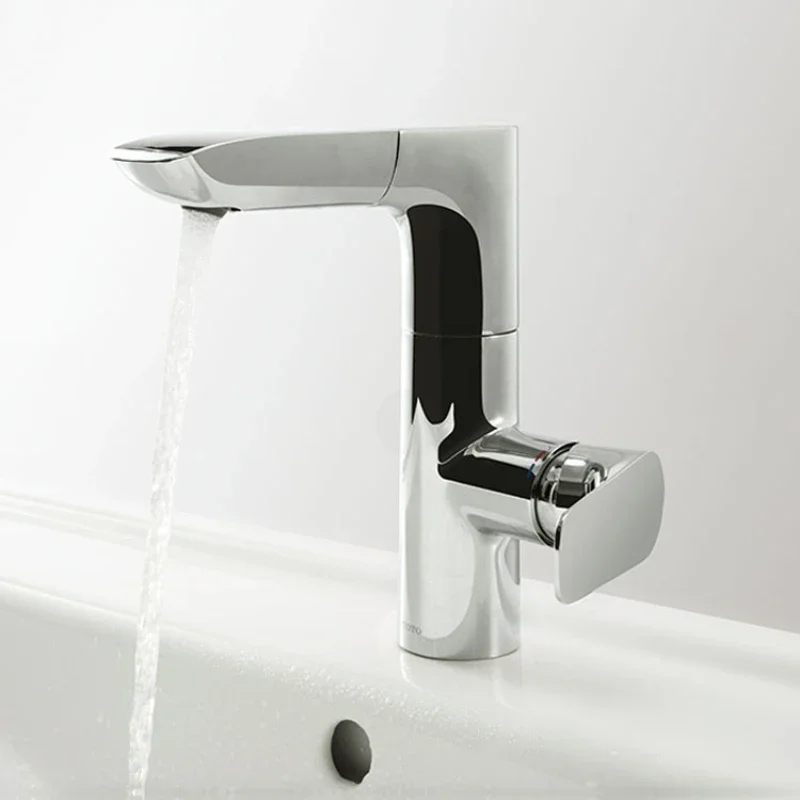 

Pull-out faucet TLG12303B brass single-hole washbasin basin hot and cold faucet ceramic valve