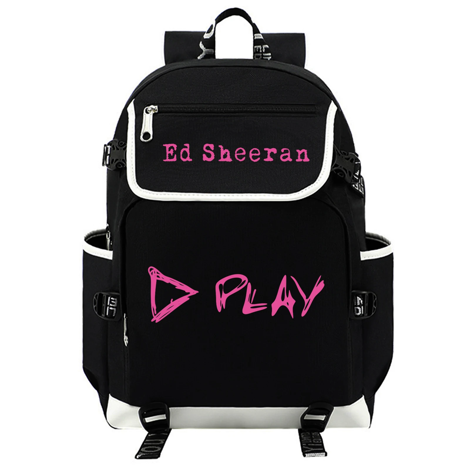

Ed Sheeran Play Tour 2025 Backpack USB Charging Laptop Backpack Teens Boys Girls Student Book Bag Mochila