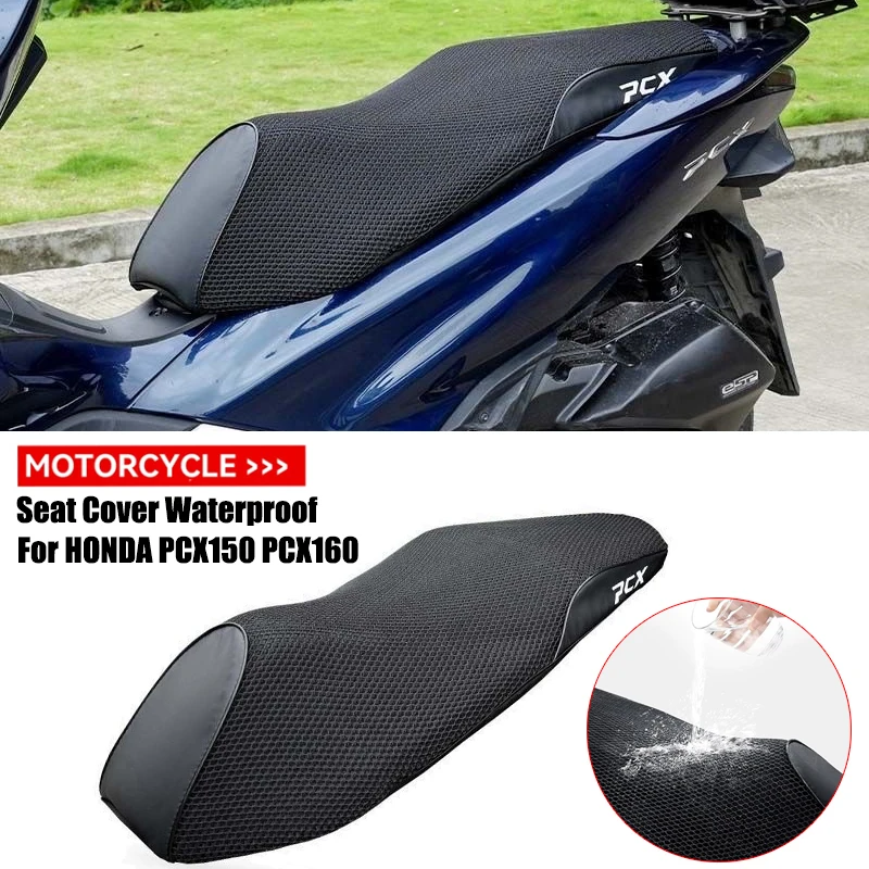 For HONDA PCX150 PCX160 PCX 150 PCX 160 PCX Motorcycle Seat Cover Waterproof Dustproof UV Resistant Sun-proof Breathable Seat