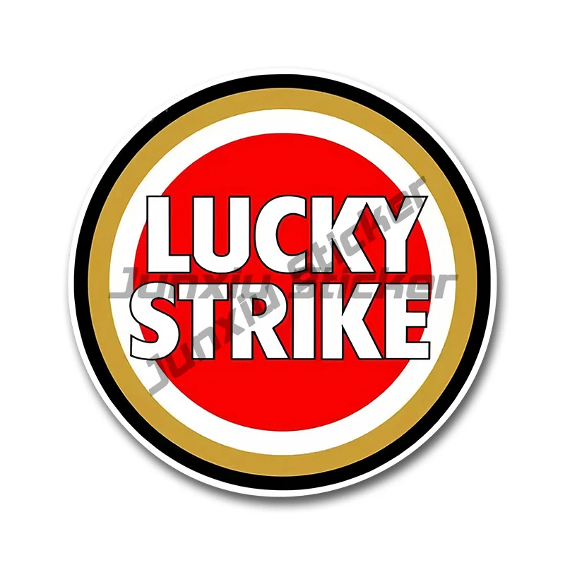 

Creative Lucky Strike Car Sticker Motorcycle Bumper Trunk Laptop Window Vinyl Decals High Quality Car Decoration
