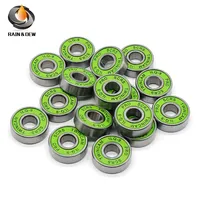 8Pcs 608-2RS ILQ-9 Green Skateboard Bearing for roller Skates  608-2rs 8x22x7mm  Inline Skate Bearing