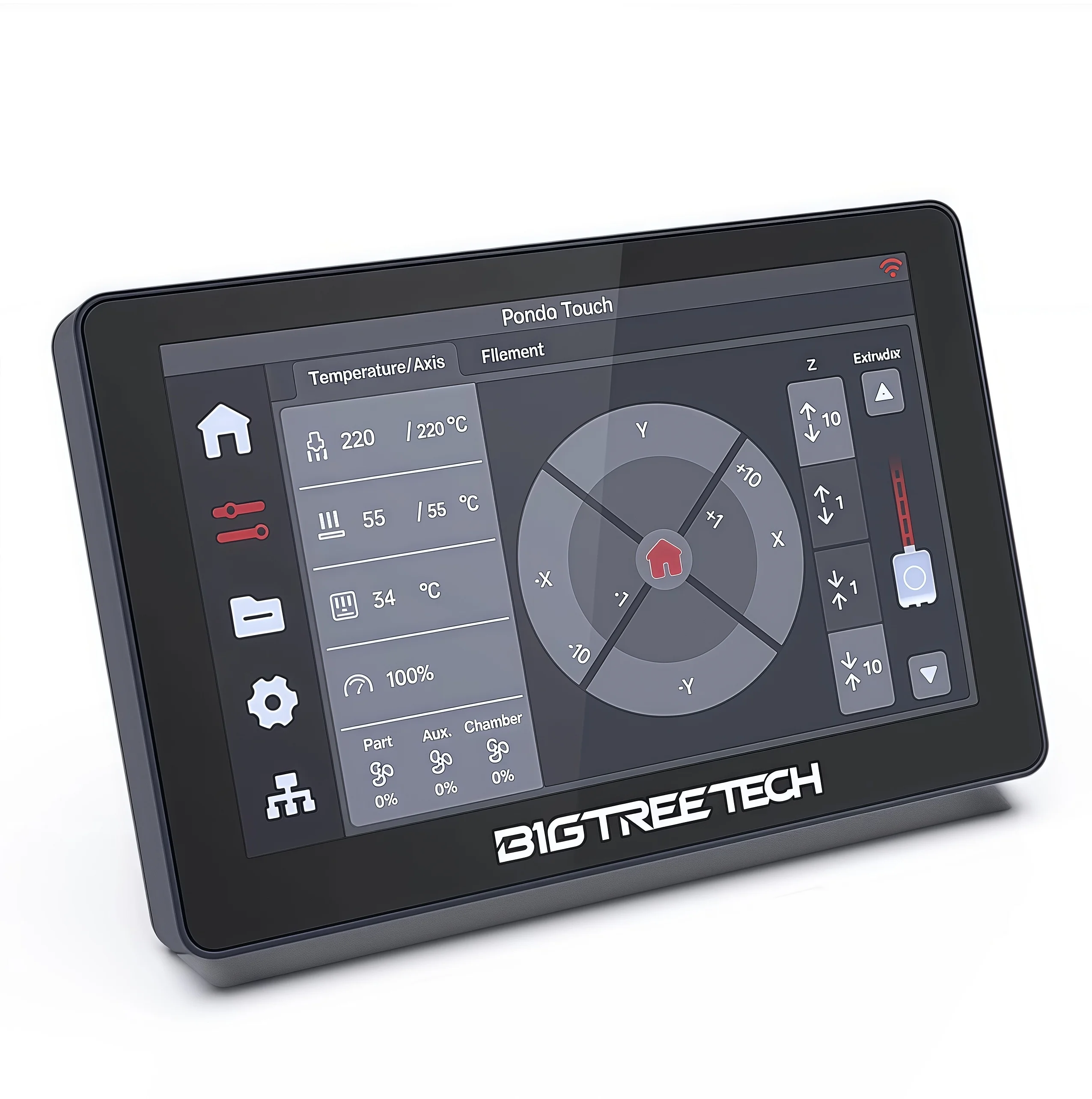 BIGTREETECH Panda Touch P1S upgraded screen 3D printer hot end A1 compatible with Tuozhu