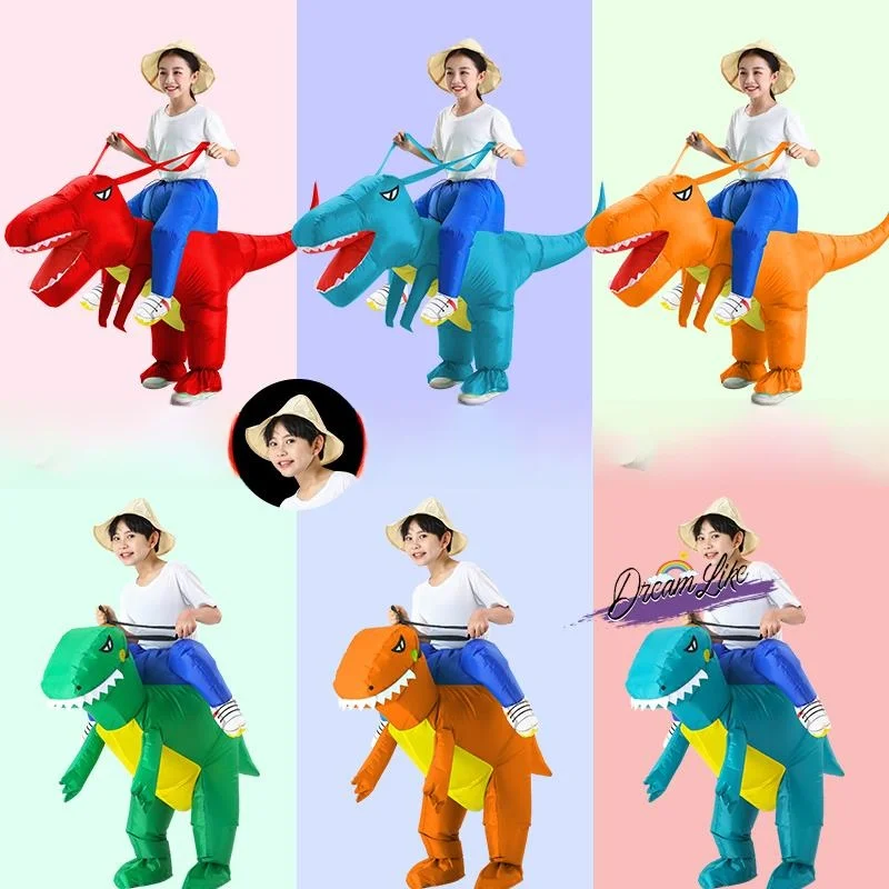 

Iatable Costume Children's Performance Outfit Dinosaur Rider Puppet Mount Funny Costume Stage Performance Cloud Xi Yan Brand