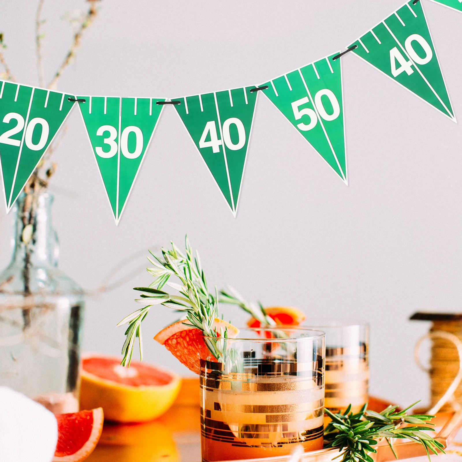 

2pcs Rugby Party Banner Football Theme Birthday Decorations Sports Themed Wall Ceiling Hanging Flags For Kids Celebration Party