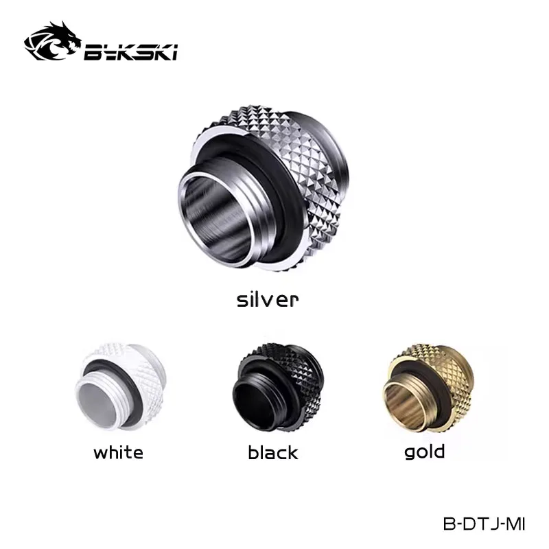 Bykski MINI Nipple Water Cooling Fittings Male To Male Connector For Pump And Reservoir , Drop Shipping,G1/4 \