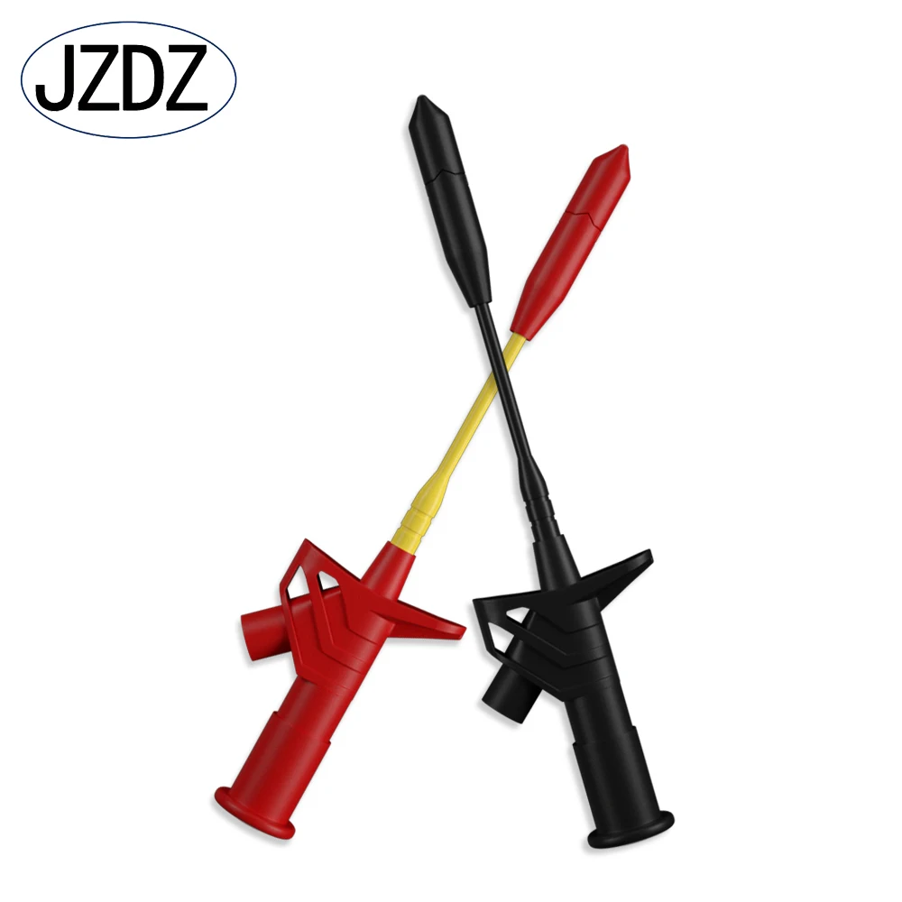 Imagem -02 - Jzdz-multi-meter Test Probe Agulha de Perfuração Profissional Clips de Teste Gancho com Soquete de mm J.30019