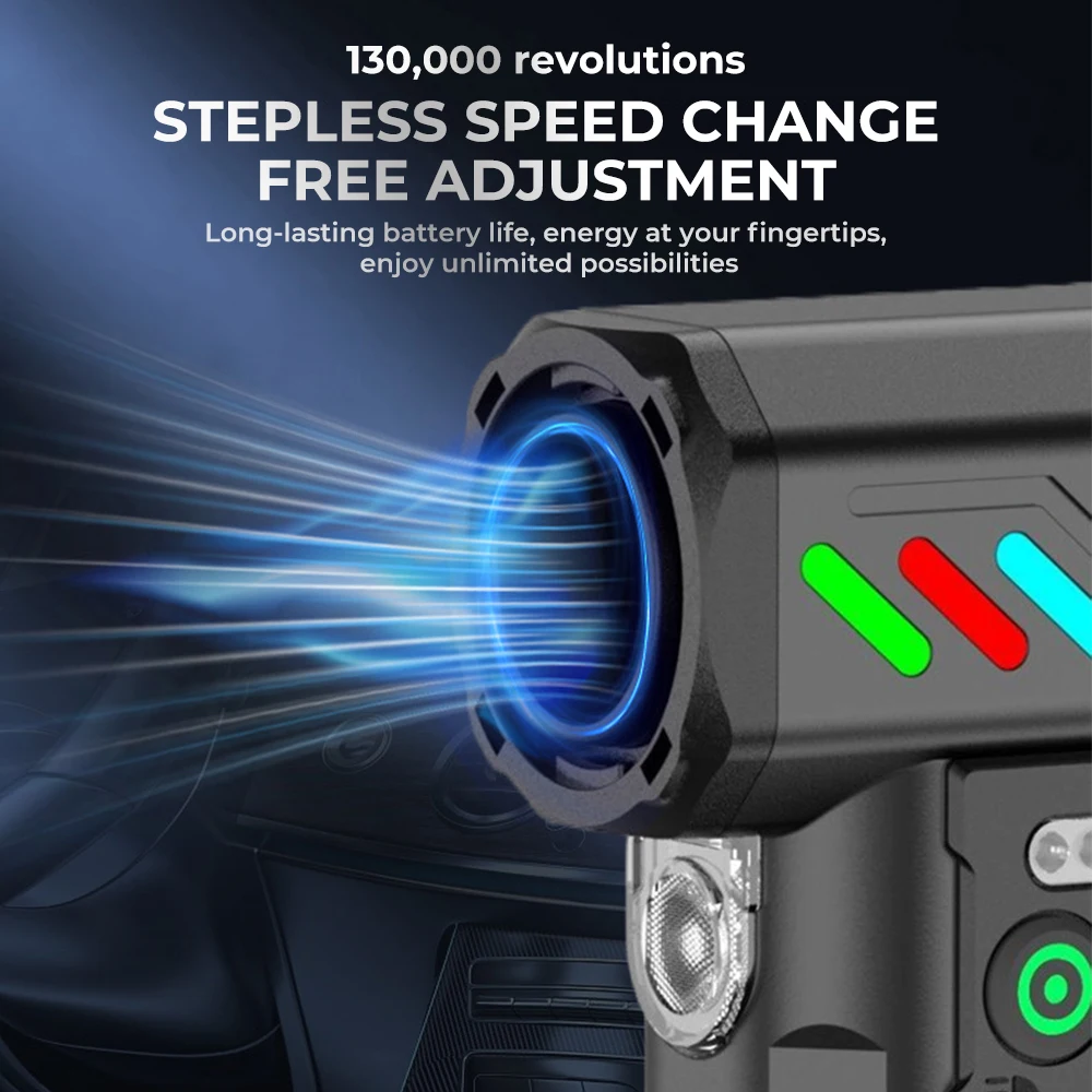 Turbo ventilador de chorro 130000 RPM turbofan