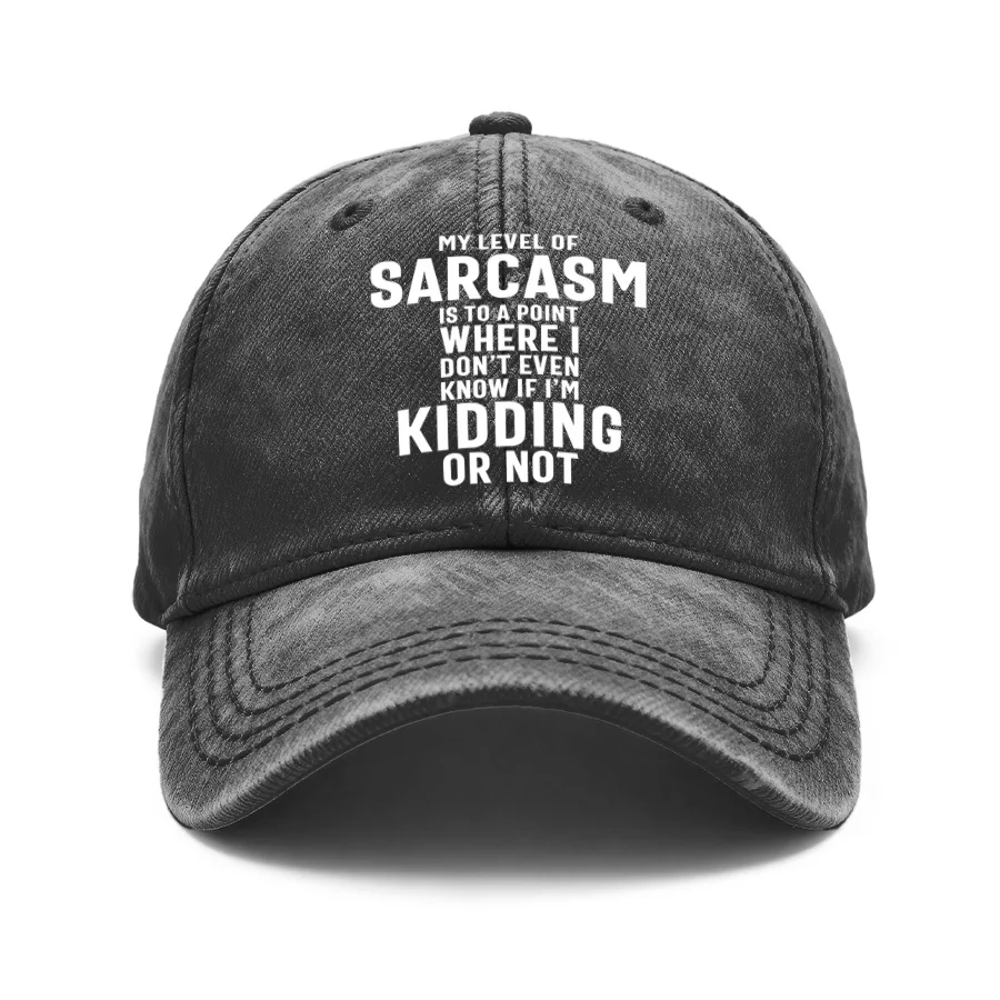 1 Fun and Satirical Quote Baseball Cap, Unisex Style - Adjustable Neutral Hat with the Text 