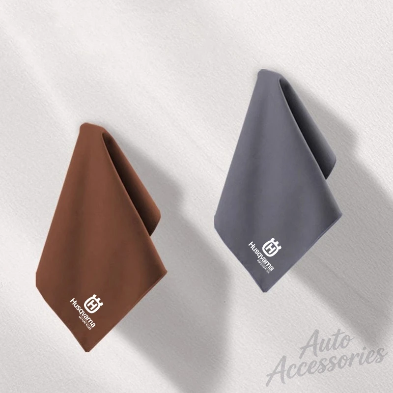 

Замшевое полотенце для мотоциклов и автомобилей, микрофибровая салфетка для чистки и сушки, для Husqvarna 701 Svartpilen 401 Supermoto Norden 901