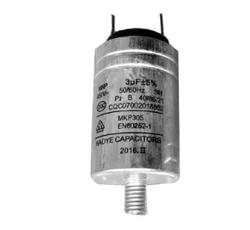 1Pcs 100% New Dish washer Parts aluminum housing capacitor MKP-3UF 450VAC