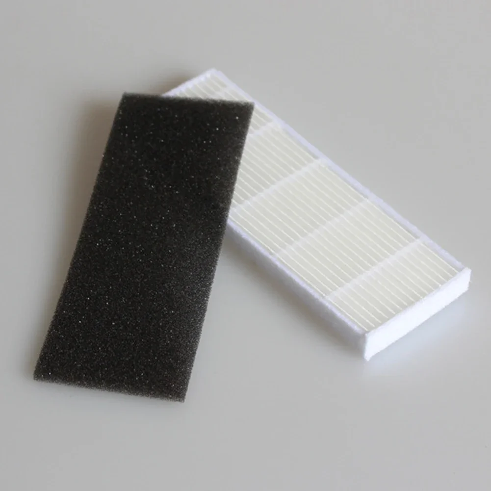 Filtro para aspiradora + cepillo lateral para Danhui NR15, accesorios de repuesto para aspiradora robot, 8 unidades/juego.