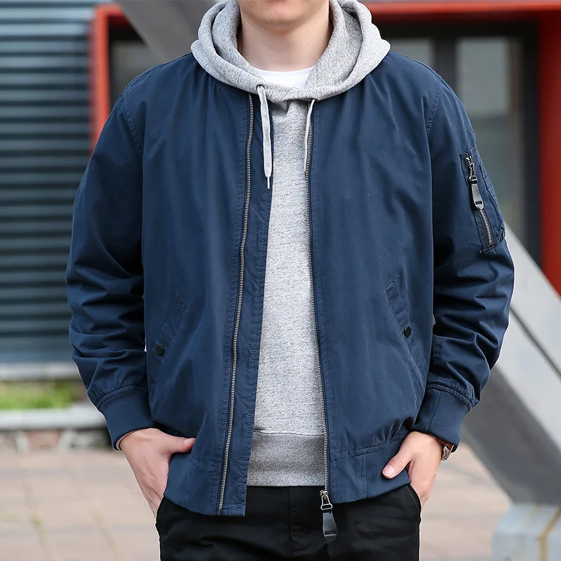

Spring Men's Multi-pocket Casual Functional Jacket Trendy Tooling Jacket Loose Korean Version Trendy Hooded Jacket
