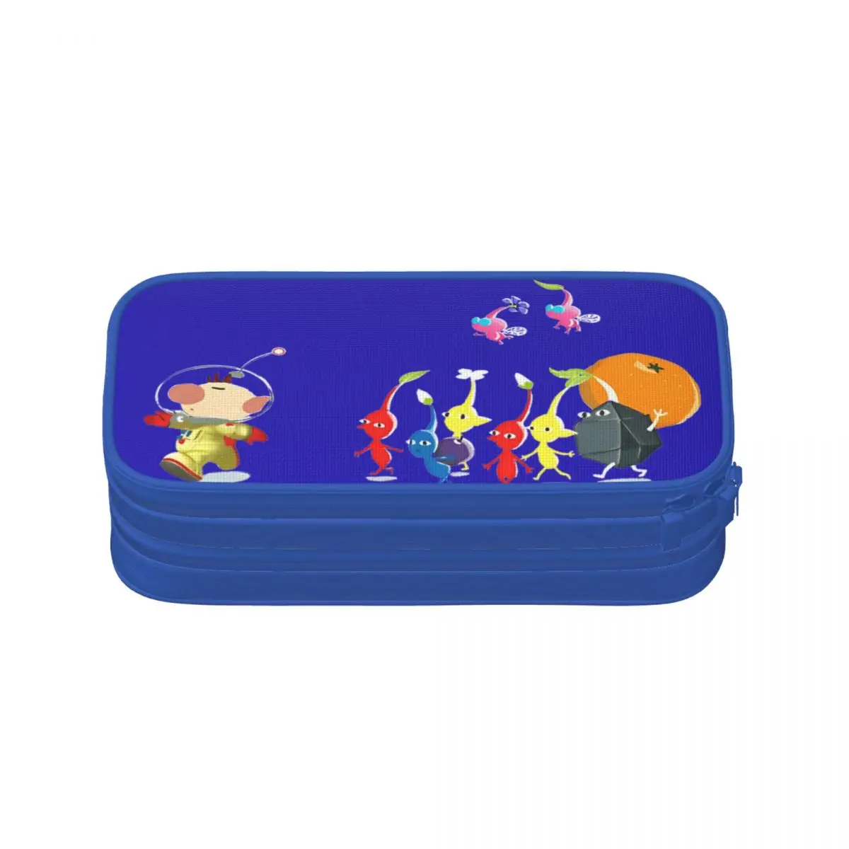 

Пенал с рисунком Pikmin, забавная видеоигра, детский держатель для ручек с героями мультфильмов, сумка для девочек и мальчиков, большая вместимость, школьные подарки для студентов, пенал