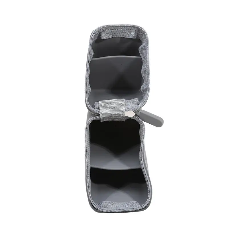 1Pc シリコーン鉛筆ケース大容量学生鉛筆ケースグラデーション長方形文具オーガナイザー鉛筆バッグ事務用品