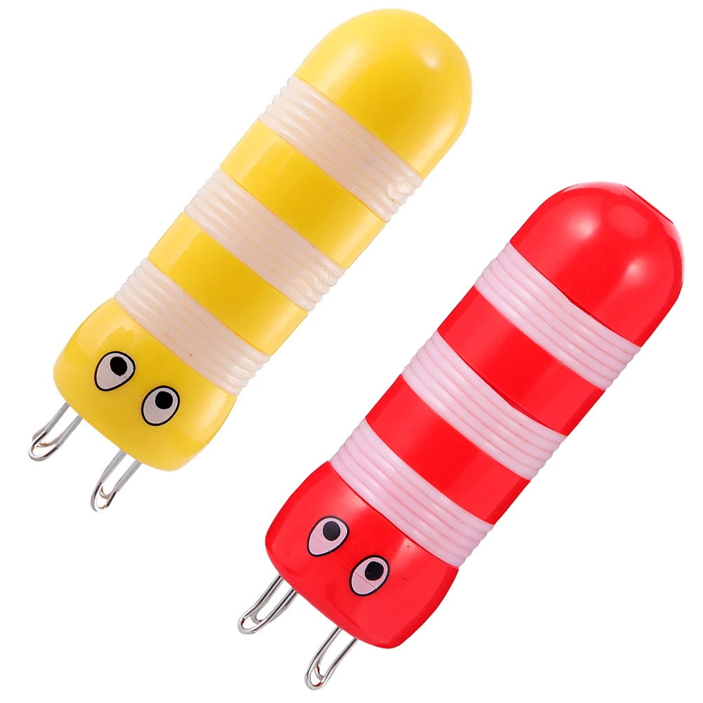 

2 Pcs Bee Shaped French Knitter Plastic DIY Knitting Tool Coasters Scarves Sweaters H made Craft Sewing Accessories