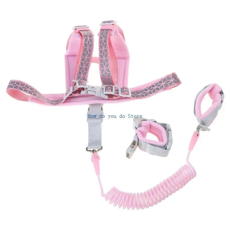 19QF Анти-носоростки для браслета поводки поводка, помощник ремня на открытом воздухе, ребенок для малыша Светоотражающий задний