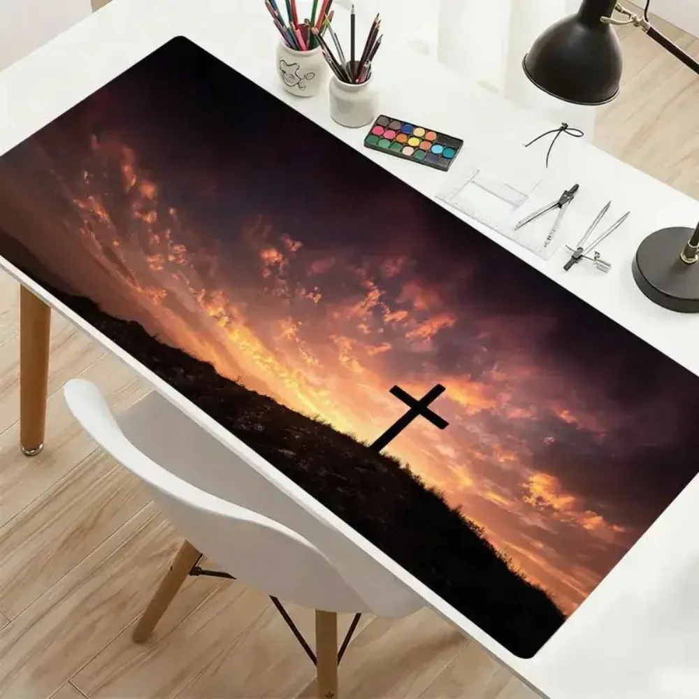 Death Wish Theme, Religious Freedom Day Anti-Slip Mouse Pad grande accesorios para escritorio tappetino mouse