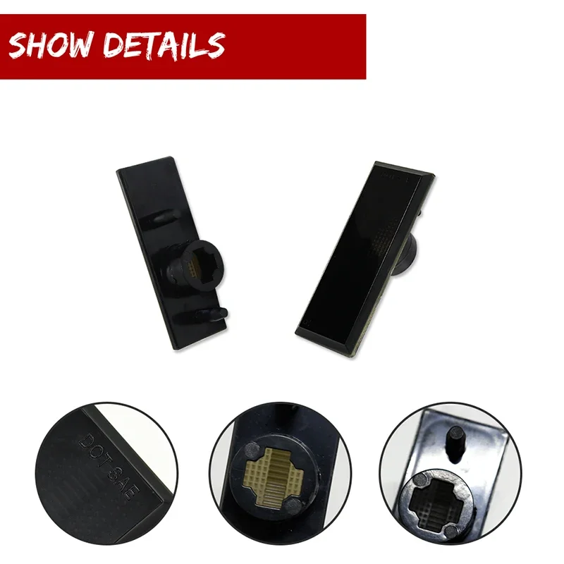 لجميع Cutlass 2 نماذج الباب 1981 1982 1983 1984 1985 1986 1987 1988 الجبهة/الخلفية الحاجز الجانب ماركر وقوف السيارات غطاء خفيف قذائف