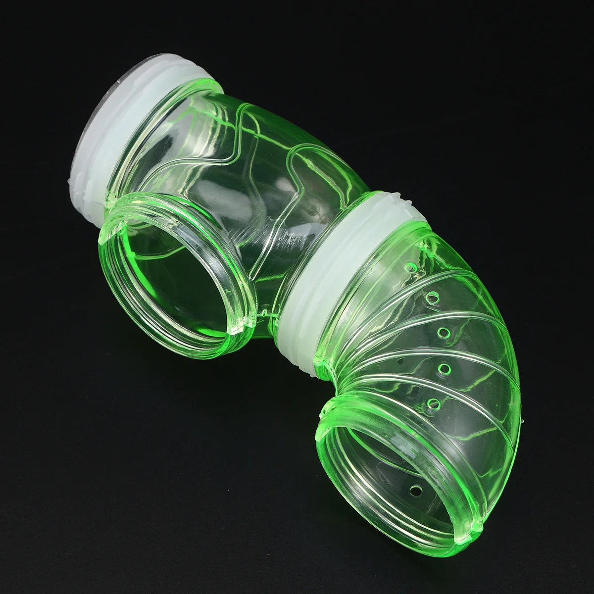 

Hamster Cage Tunnel Transparent Plastic Tube For Small Animals Pet Exercise Play Tube Animal Cage Accessories