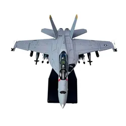 1/100 Scale US F18 F/A-18F Super Hornet VFA-2 Fighter Jet Airplane Aircraft Metal Military Plane Toy Model Collection Gift