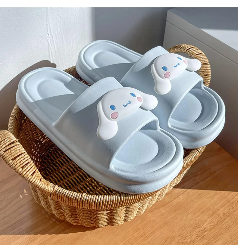 EVA Cloud Slippers, offizielle süße Mädchenhausschuhe für Damen, rutschfeste, weiche Sohle, bequeme Haussandalen – Detail 9