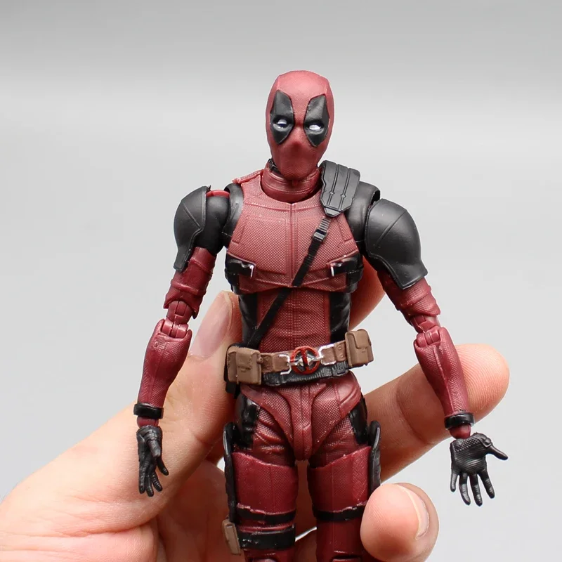 Figurines d'anime Marvel Deadpool 2 pour enfants, figurine d'action, statue Gk en PVC, collection de beurre modèle, jouets d'anniversaire, Shf X-Men, 15cm