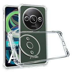 Shockproof Phone Case For Xiaomi Redmi A3 A2 A1 Plus A 3 2 1 + Transparent Clear Note 13 Pro 4G 5G Plus Soft TPU Back Cover