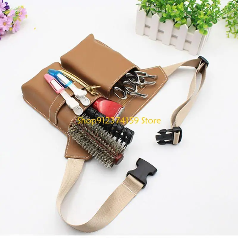 G5AE Professional Barber Scissors Bag Waist Pack Hairdressing Hair Salon Tool