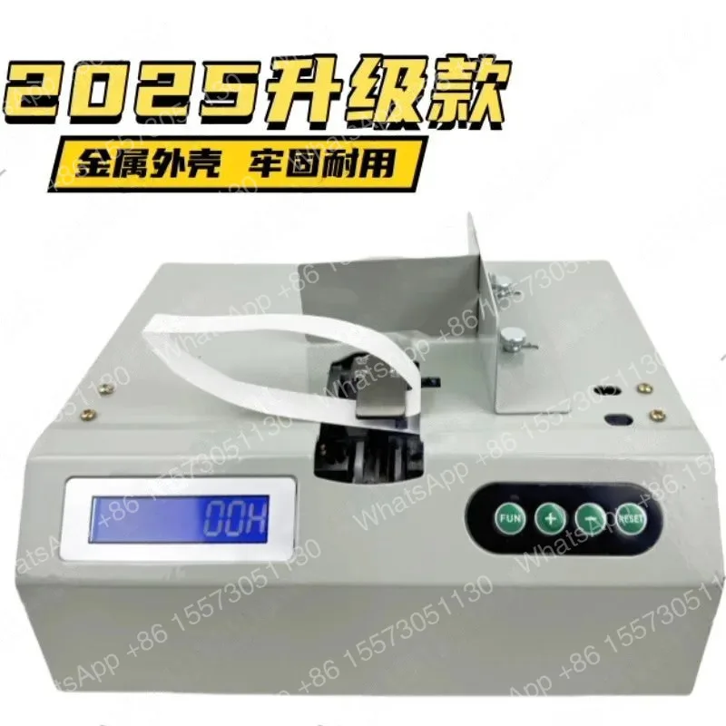 220V Intelligent Banknote Binder Bundling Machine Paper Currency Strapping Machine Money Tying Machine Cash Packer