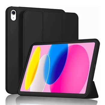연필꽂이 포함 심플한 풀 스크린 꽃 거울, iPad 10.2 iPad Air 5 4 세대 10.9 iPad 9.7 5 6th 2024 Pro11 케이스 