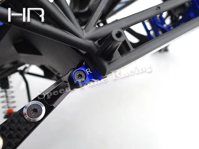 Hot Racing CNC-bewerking achter onder ophangbevestiging voor Losi 1:10 Rock Rey Baja Rey 4WD