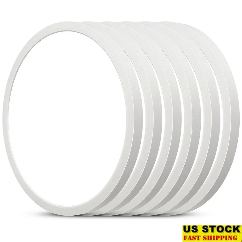

6-Pack LED Flush Mount Ceiling Light 5000K Ultra Thin Indoor Panel Lighting 2400LM Energy Saving High Brightness Easy