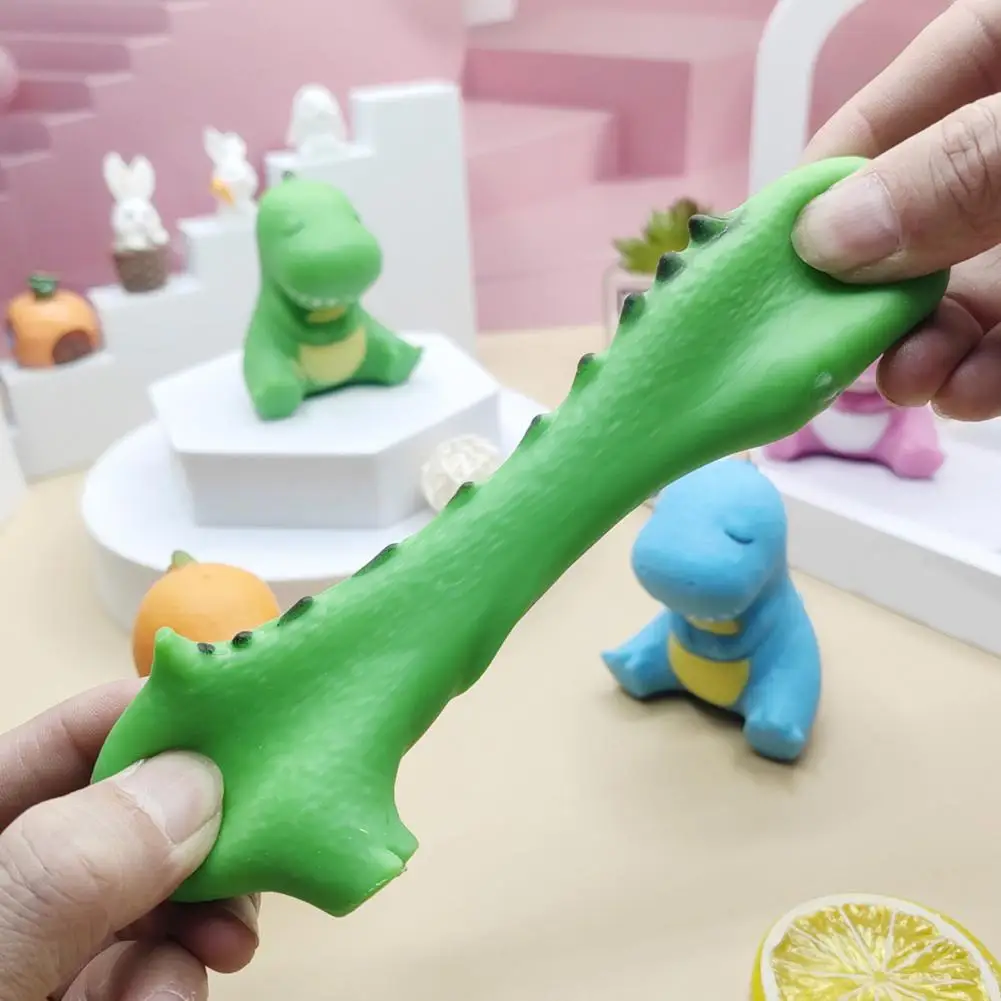 

Attractive Anti-stress Toy Eco-friendly Dinosaur Squeeze Toy Adorable Appearance Relieve Boredom