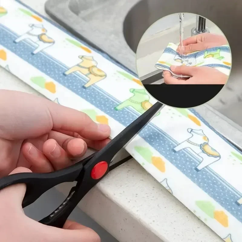 New Self-adhesive Sink Tape Waterproof Paste Kitchen Washbasin Moisture-absorbing Bathroom Window Non-woven Fabric Tape 8*280cm