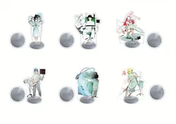 ALIEN STAGE Toy Figures Acrylic Stand Anime Model Action Figure Ornament Accessories Models Desktop Ornaments Friend Gift