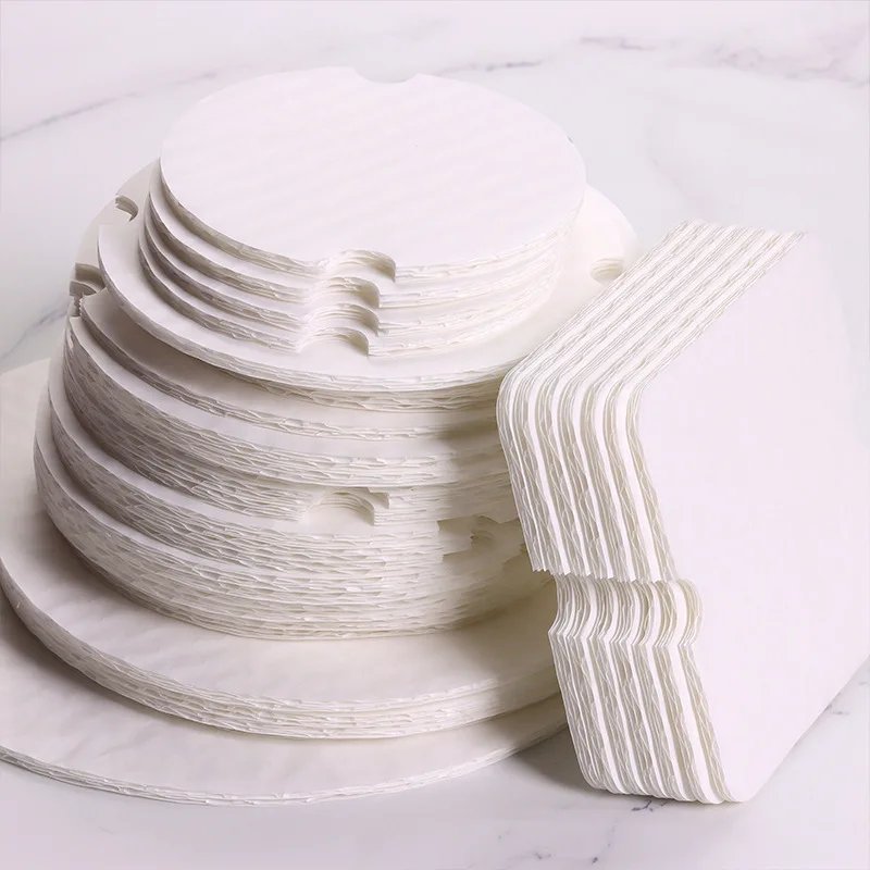 20pcs Handmade Cookies Biscuits Protective Cushion Thicken Five Layers Paper Transport Shockproof Protection Pad for Tin Box