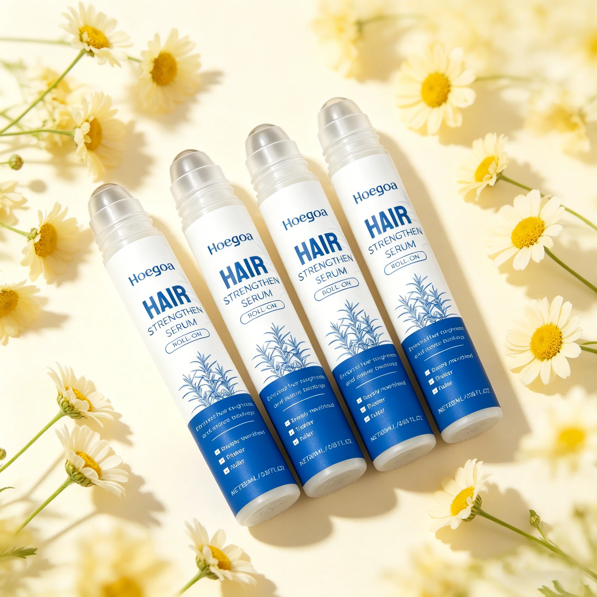 

Hair Strengthen Roll-On Serum Hair Follicle Nourishing Strengthen Hair Toughness Reduce Hair Breakage Hair Oil Control Serum