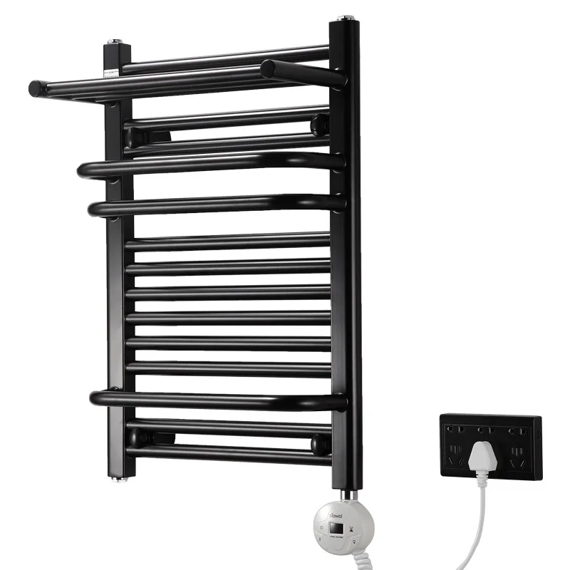 No punching electric towel rack bathroom drying rack toilet rack hotel home smart constant temperature