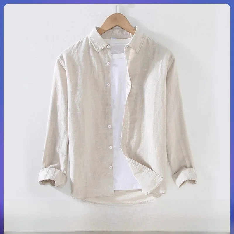 

Men's Long Sleeve White Shirt Business Style Casual Comfortable Fit Fashionable Inner Wear Pure Color Versatile Male Apparel