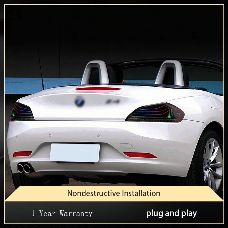 2 PCS Auto Lights For BMW Z4 E89 2009-2016 Tail Lamp Exterior DRL Taillight LED Bulbs Turn Signal Tools Car Accessories