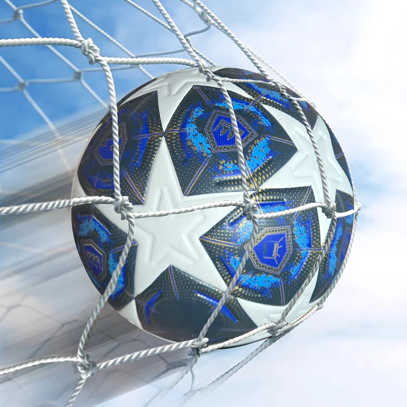 1pc PU 클래식 축구 공 표준 크기 5 원활한 축구 야외 스포츠 리그 경기 훈련 공에 적합