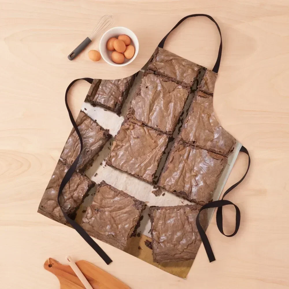 Chocolate Brownies Apron kitchen woman for women halloween Apron