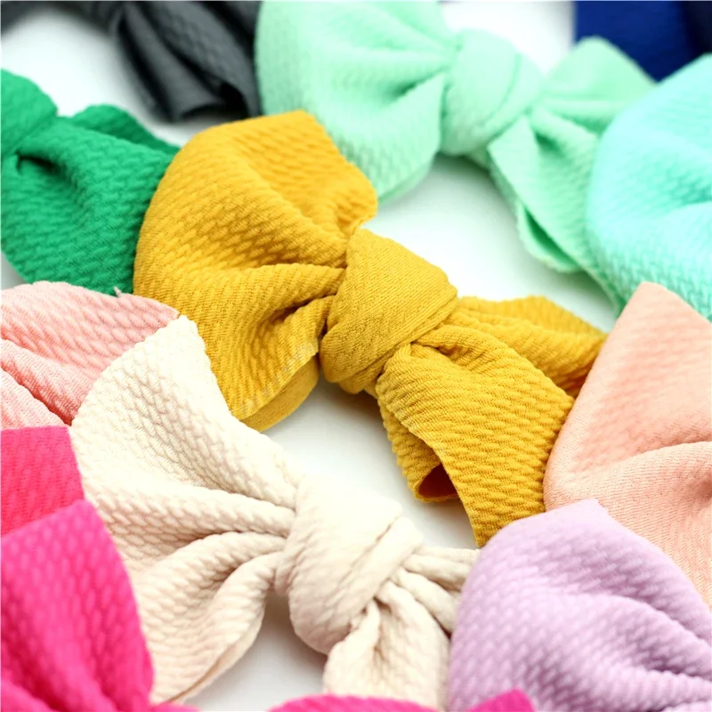 Girls Bowknot hair clips Newborn Baby Big Bow Barrettes Large Messy Bow Dogs headwear Infant Bebes Infant hair clip hairpins