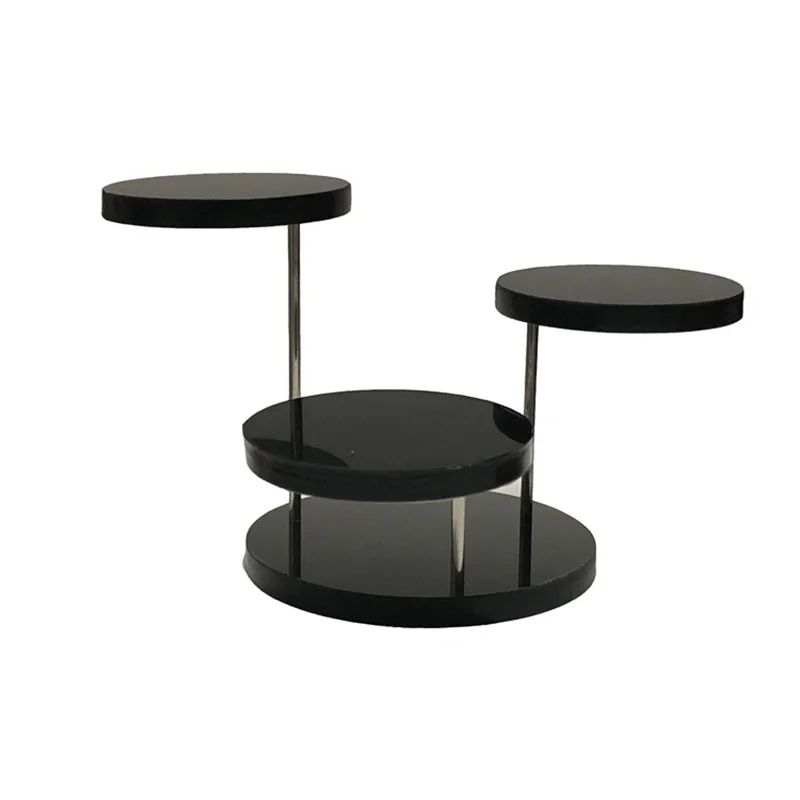 3 Layers Plastic Ring Jewelry Display Stand, Organizer