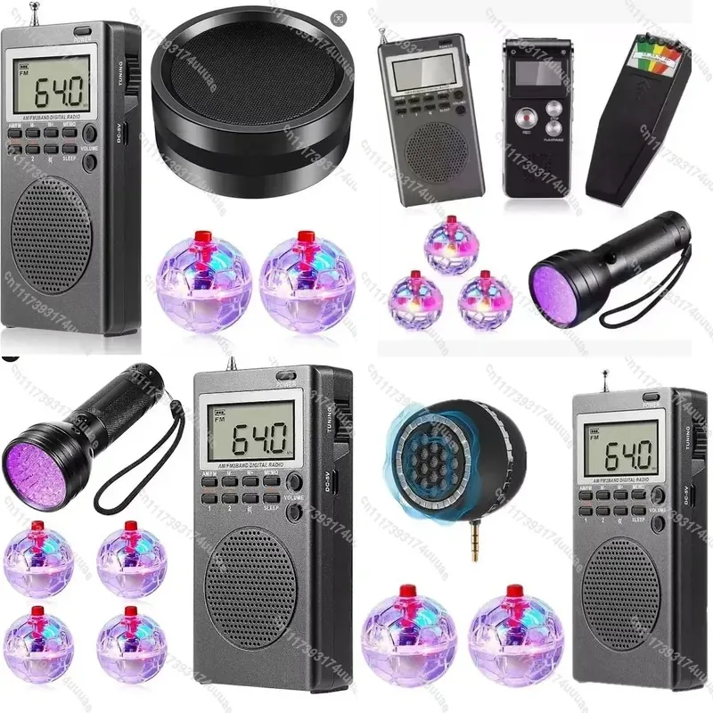 Portable Mini Pocket Radio Compact FM AM Receiver Audiophile Walkman for Travel Airport Lightweight Handheld Digital